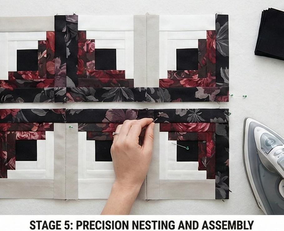 Romantic Floral Jelly Roll Quilts for Sophisticated Bedrooms