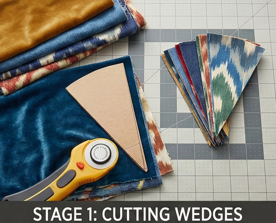 Round Quilted Floor Pillow Patterns for Relaxed Seating