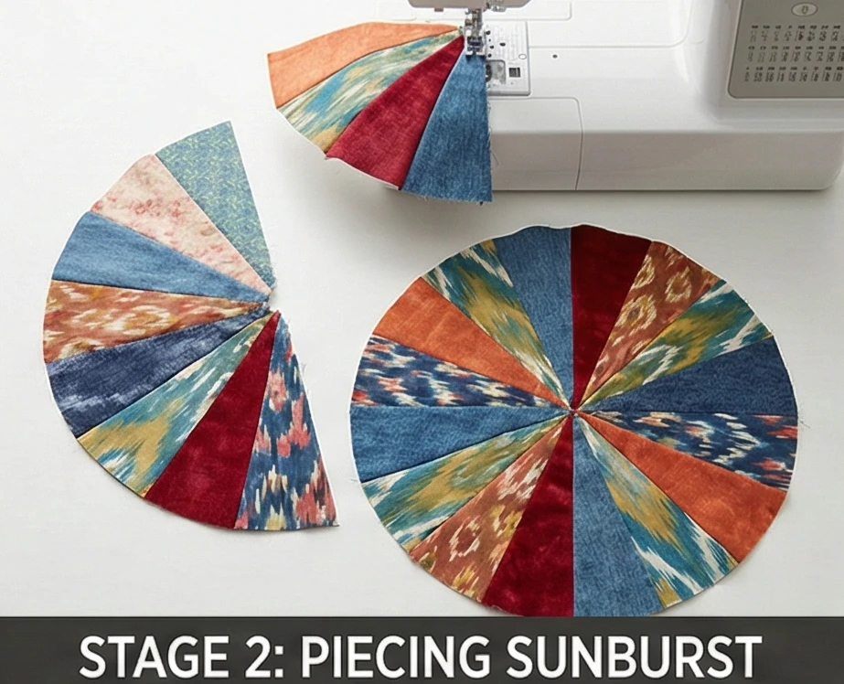 Round Quilted Floor Pillow Patterns for Relaxed Seating