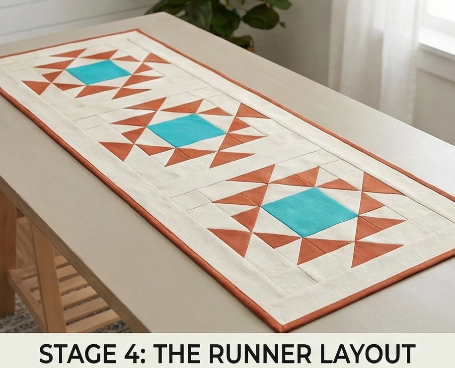 Rustic Tribal Table Runners for Eclectic Dining Rooms