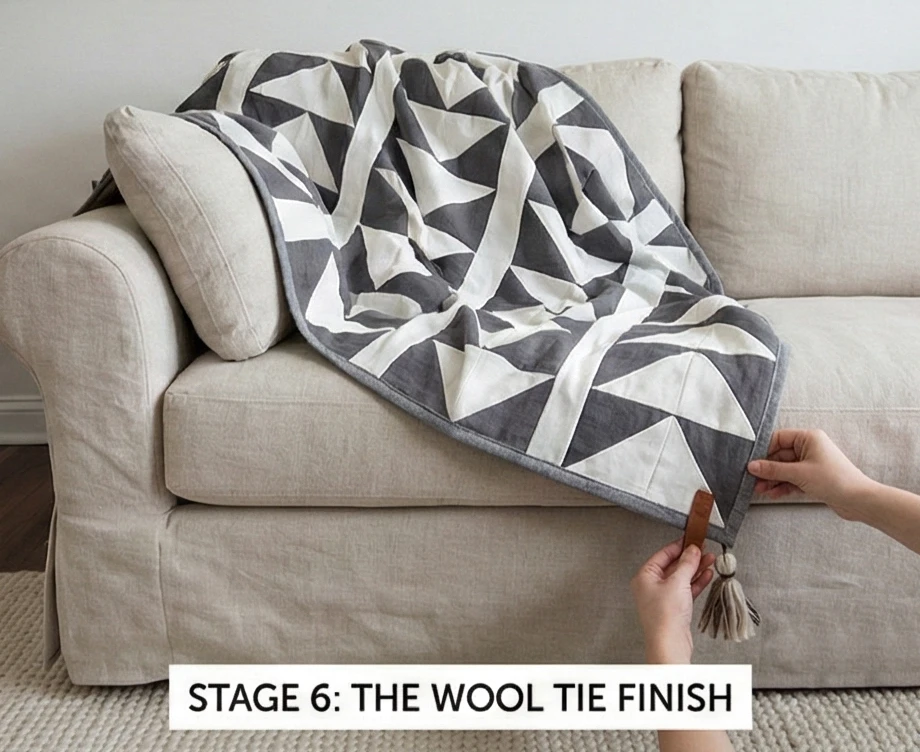 Scandi-Style Quilted Sofa Throws for Cozy Hygge Vibes
