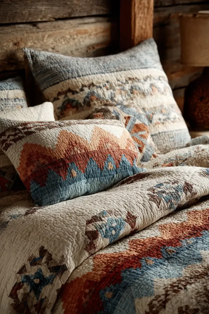 Soft Cotton Navajo Quilt Sets for Comfortable Layered Bedding