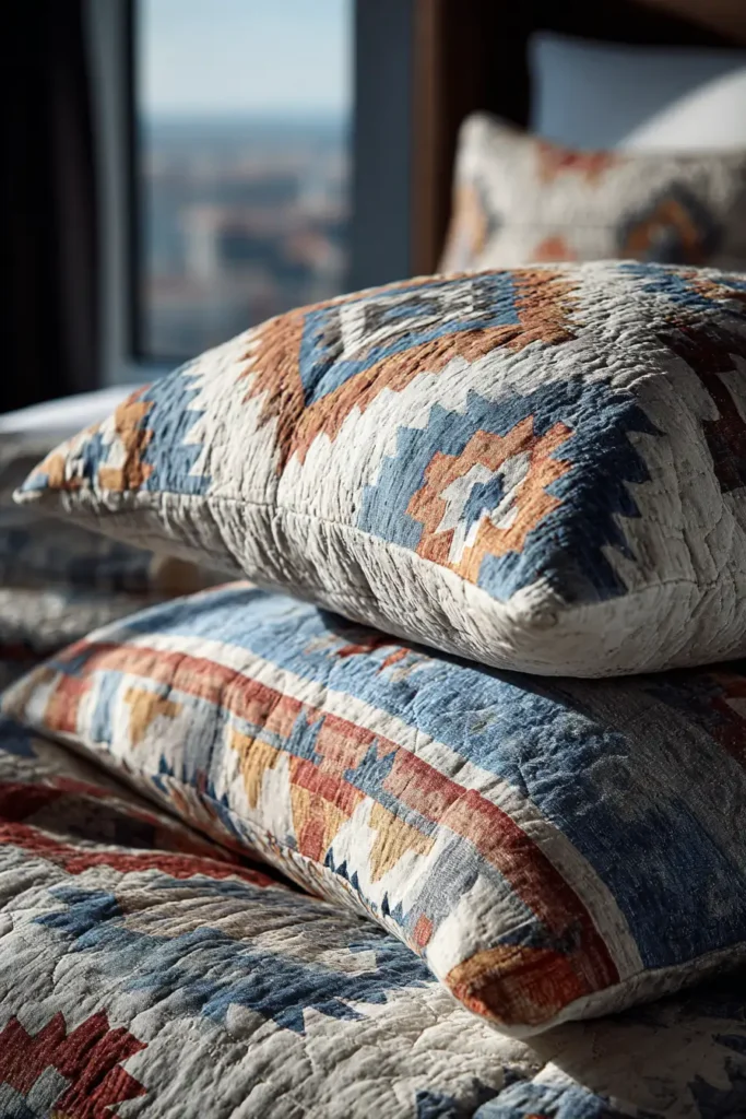 Soft Cotton Navajo Quilt Sets for Comfortable Layered Bedding
