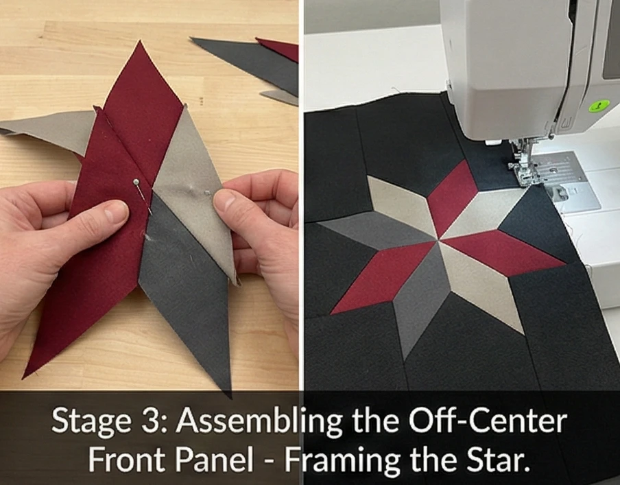 Sophisticated Lakota Star Quilted Market Totes for a Comfortable Carry