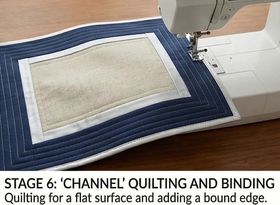 Sophisticated Log Cabin Placemats for Dining Table Decor