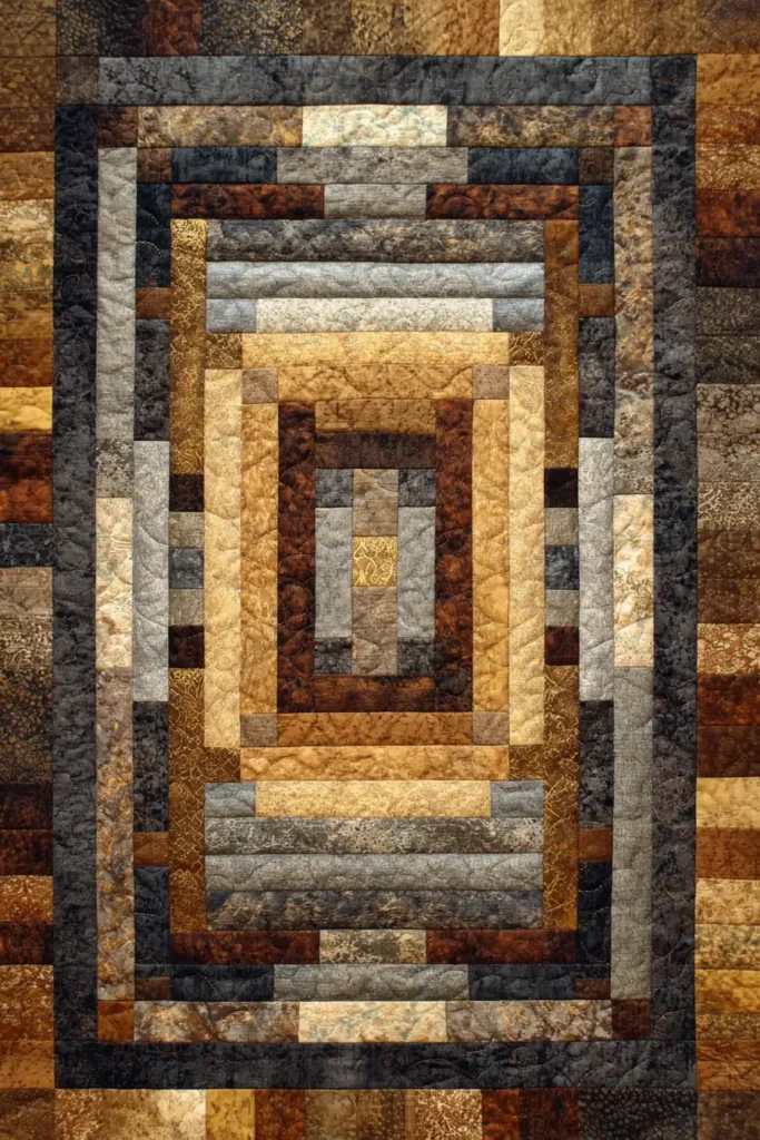 Sophisticated Log Cabin Placemats for Dining Table Decor