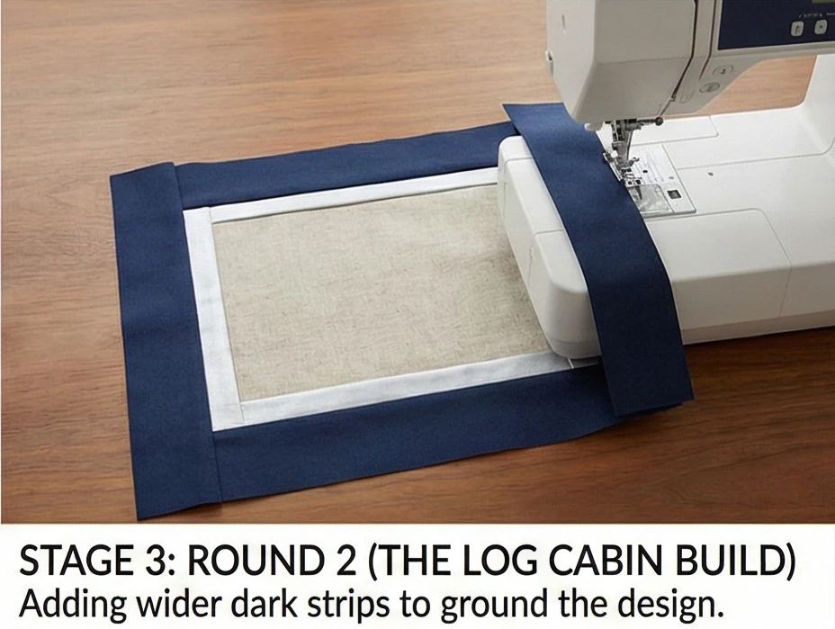 Sophisticated Log Cabin Placemats for Dining Table Decor