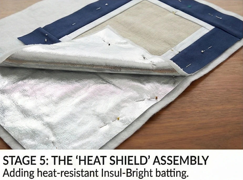 Sophisticated Log Cabin Placemats for Dining Table Decor