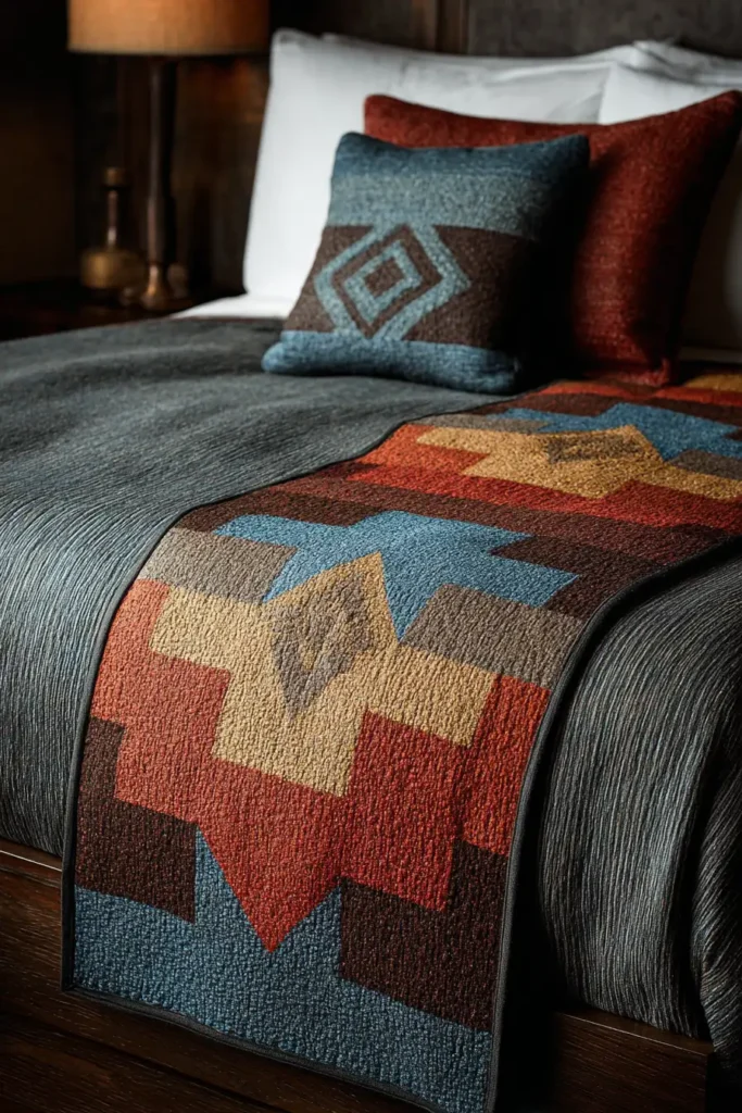Sophisticated Navajo Quilt Patterns for Stylish Bed Runners