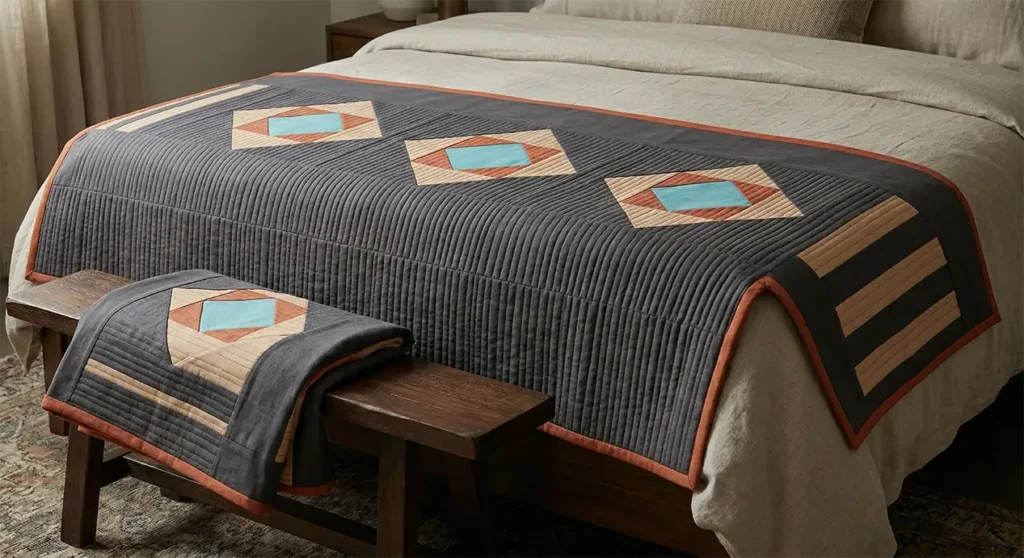 Sophisticated Navajo Quilt Patterns for Stylish Bed Runners