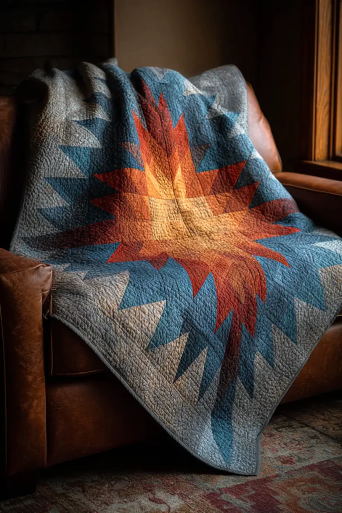 Statement Lakota Star Sofa Throws for Stylish Living Rooms