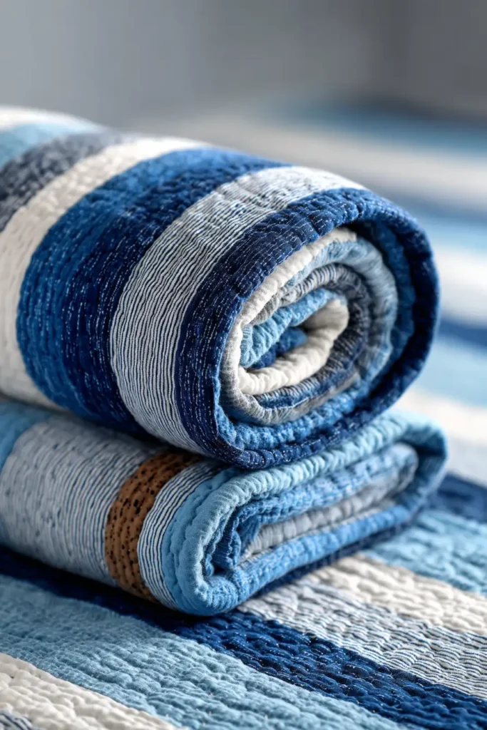 Stylish Jelly Roll Sofa Throws for Cozy Living Rooms