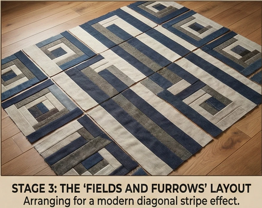 Stylish Log Cabin Quilted Sofa Covers for Protection and Panache