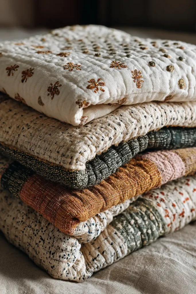 Vintage Kantha Style Quilt Patterns for Heirloom Elegance