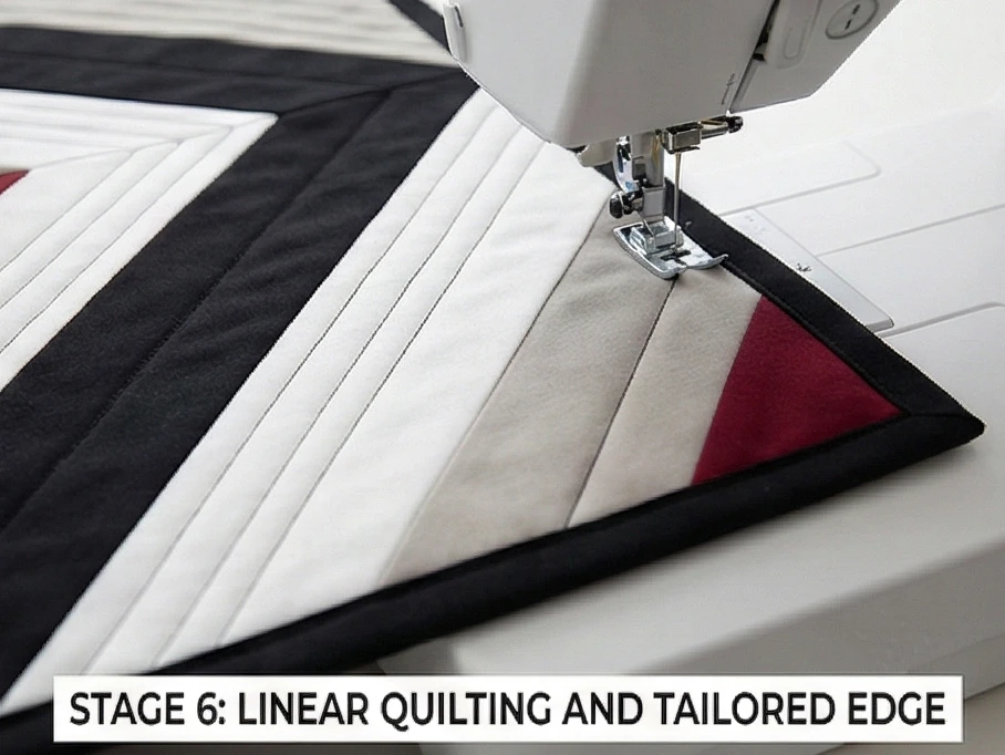 Sophisticated Herringbone Quilt Patterns for Modern Sofas