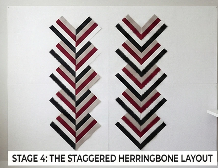 Sophisticated Herringbone Quilt Patterns for Modern Sofas