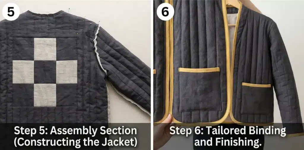 Architectural Contemporary Quilted Jackets for Stylish Everyday Wear