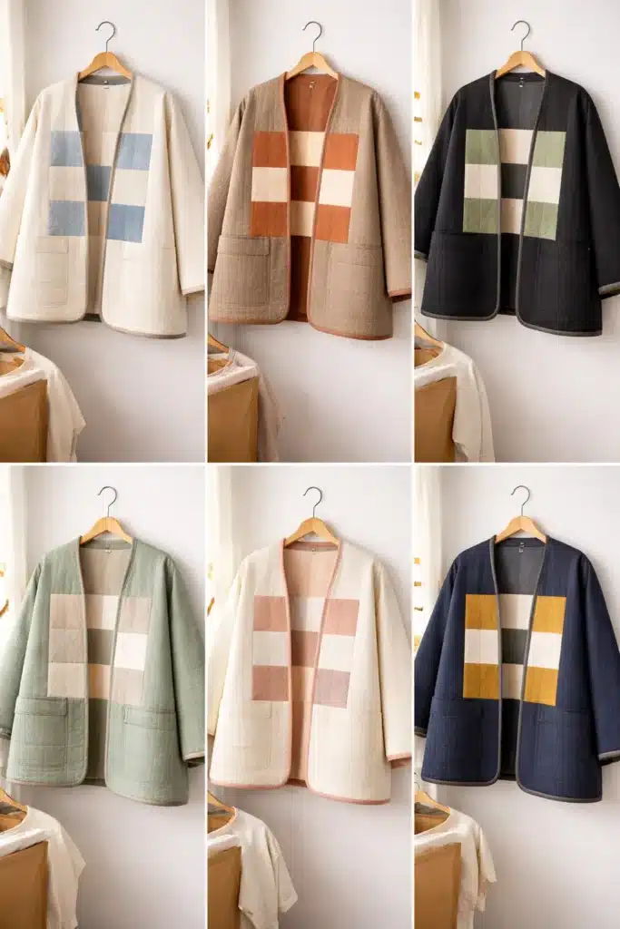 Architectural Contemporary Quilted Jackets for Stylish Everyday Wear