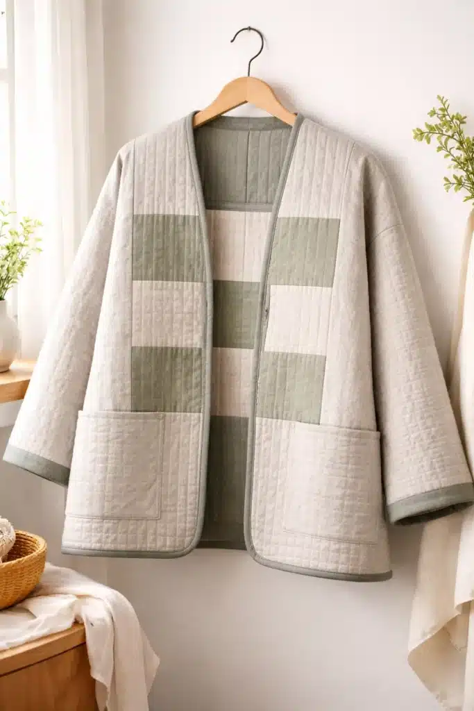 Architectural Contemporary Quilted Jackets for Stylish Everyday Wear