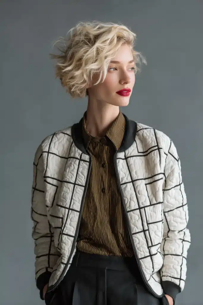 Architectural Contemporary Quilted Jackets for Stylish Everyday Wear