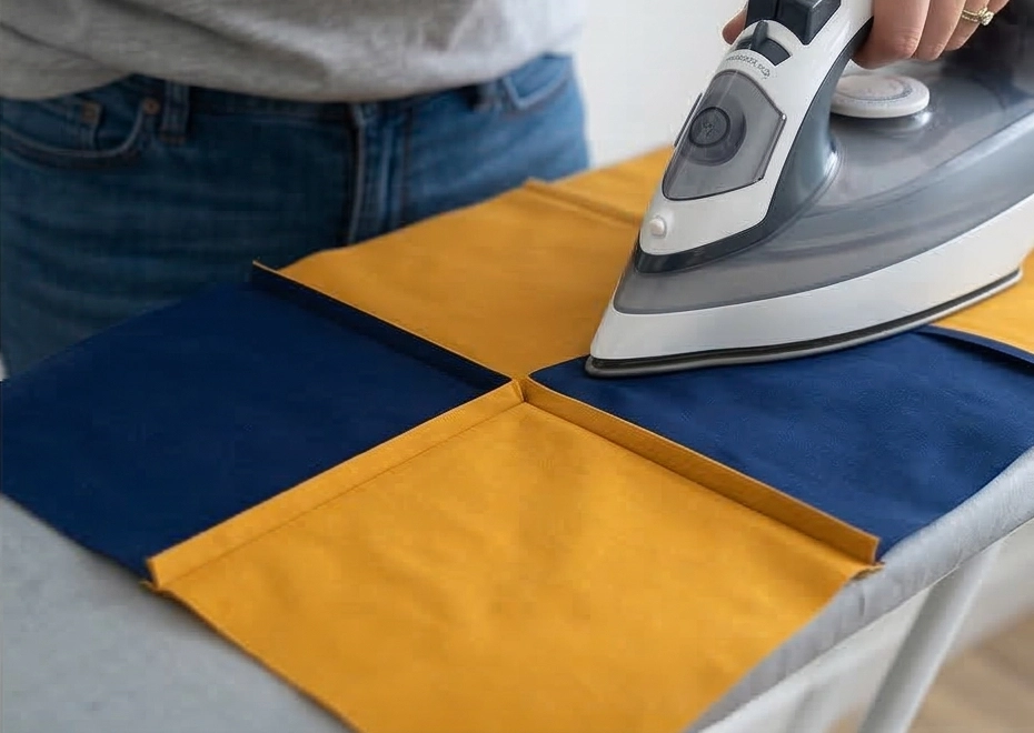 Bold Color Block Nine Patch Cushion Covers for Living Room Accents