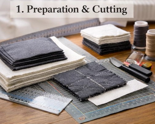 Cozy Rag Quilt Style Nine Patch Bed Covers for Ultimate Winter Warmth