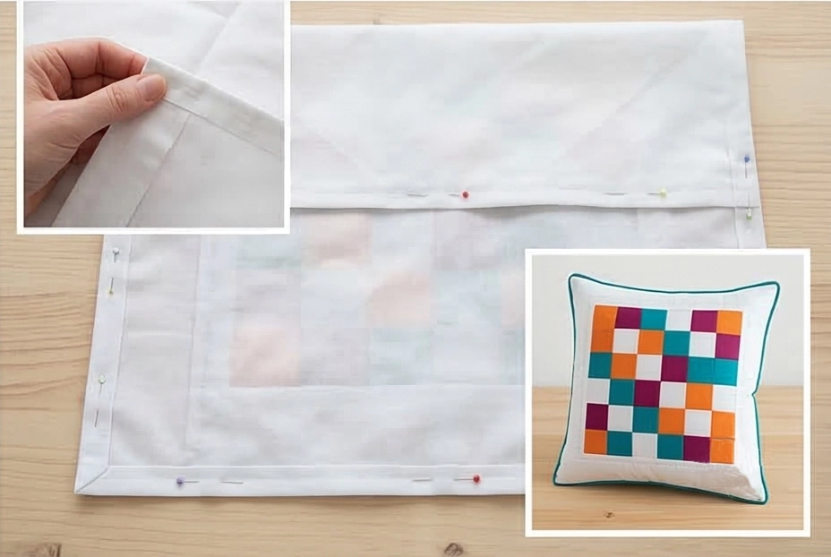 Decorative Nine Patch Cushion Covers to Brighten Up Your Loveseat