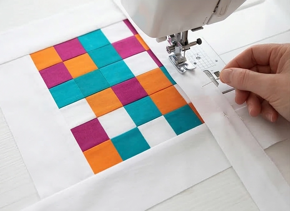 Decorative Nine Patch Cushion Covers to Brighten Up Your Loveseat