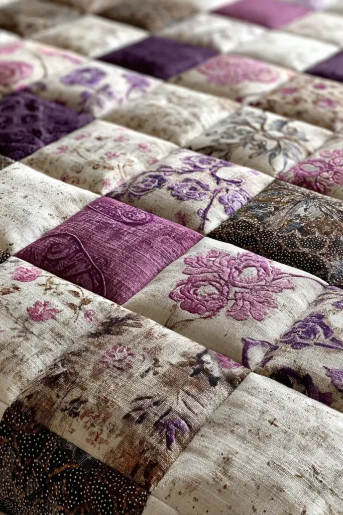 Disappearing Nine Patch Quilt Patterns for Elegant Master Bedrooms