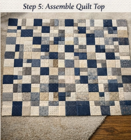 Disappearing Nine Patch Quilt Patterns for Elegant Master Bedrooms