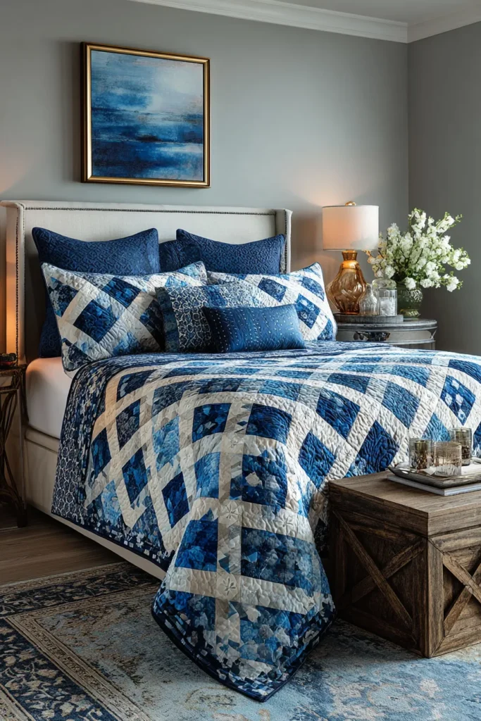 Double Nine Patch Designs for Luxurious, Cozy Bed Covers