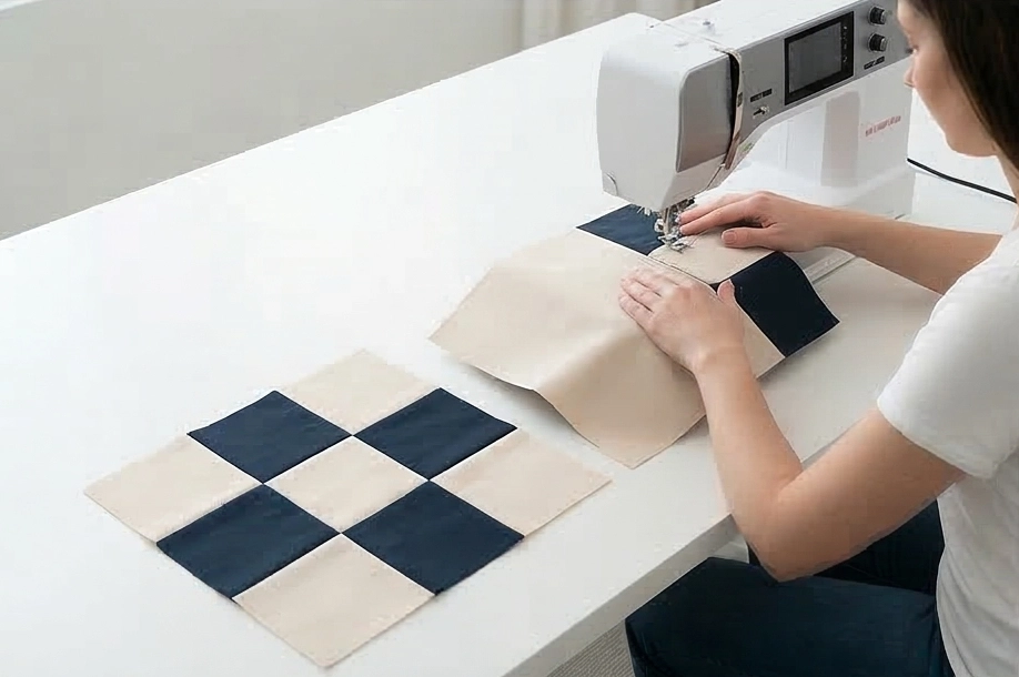 Double Nine Patch Designs for Luxurious, Cozy Bed Covers