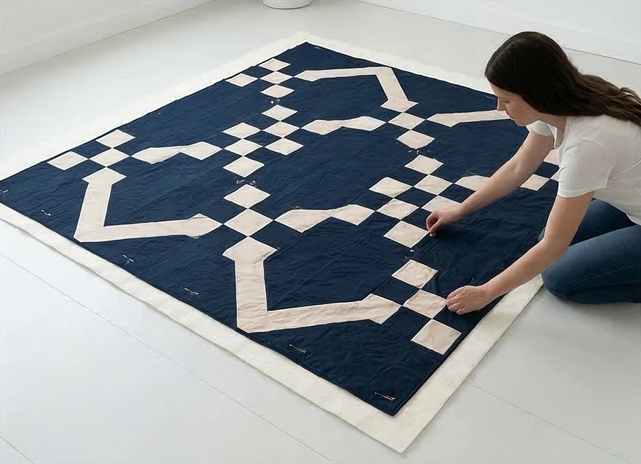 Double Nine Patch Designs for Luxurious, Cozy Bed Covers