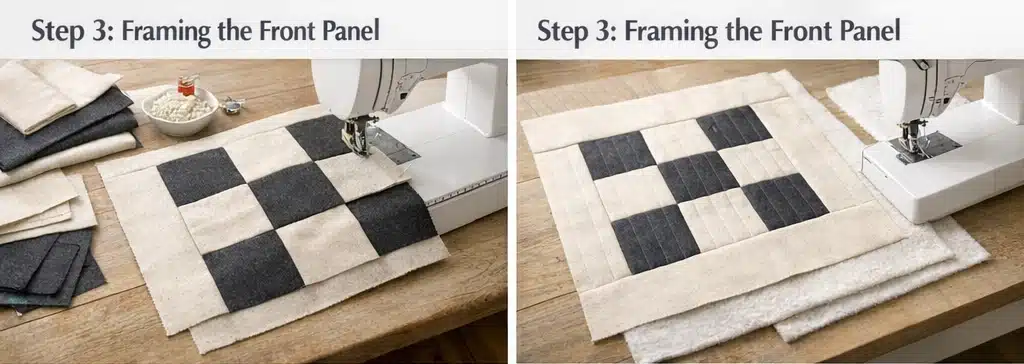 Durable Canvas Contemporary Quilted Laundry Bags for a Stylish Closet