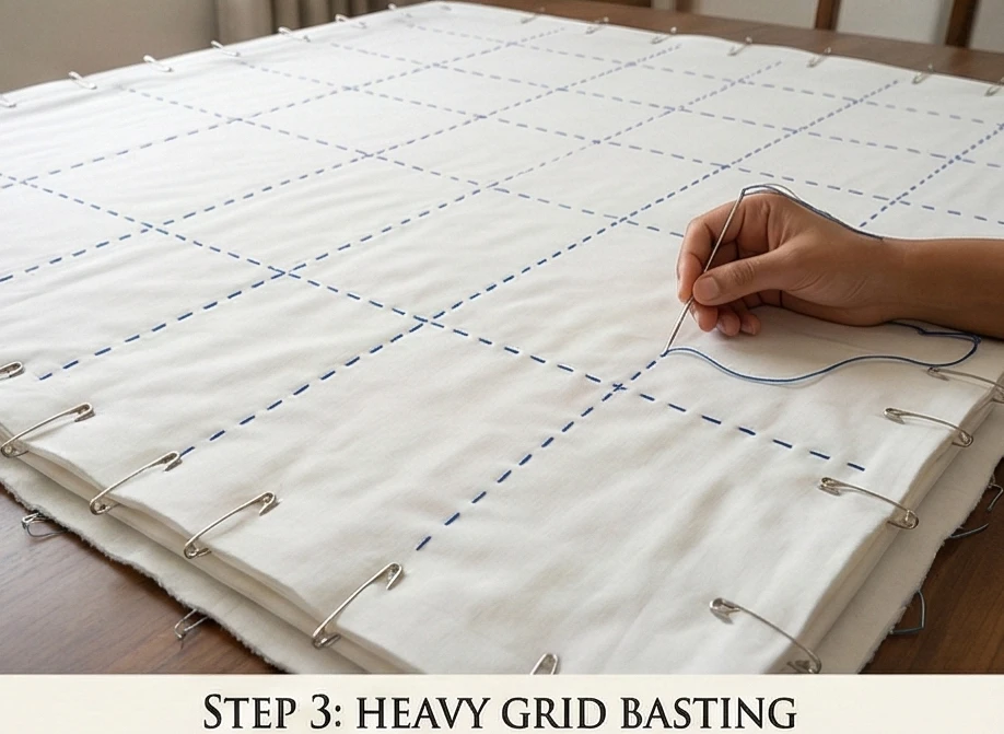 Elegant Sujni Kantha Bed Covers Woven with Meaningful Religious (Muslim) Symbols