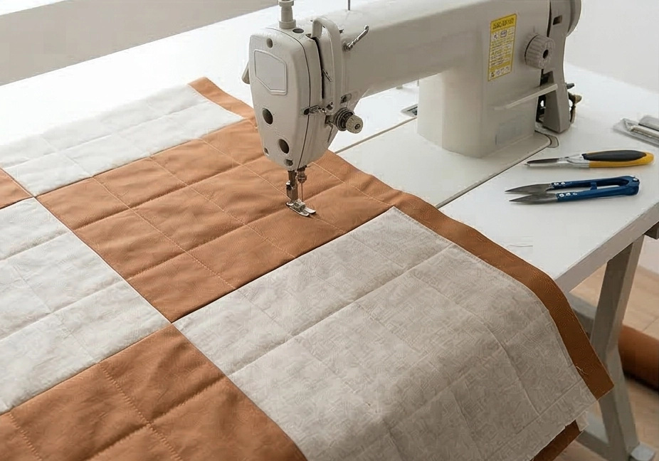 Heavyweight Nine Patch Floor Pillows for Casual Living Room Seating