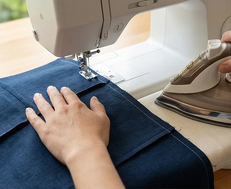 Japanese Sashiko Inspired Nine Patch Pillow Covers for a Zen Aesthetic