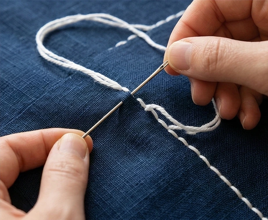 Japanese Sashiko Inspired Nine Patch Pillow Covers for a Zen Aesthetic