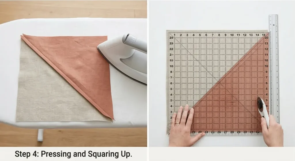 Minimalist Geometric Contemporary Quilt Patterns for a Serene Master Bedroom