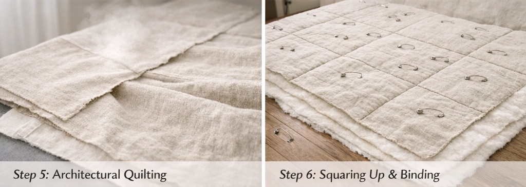 Minimalist Textured Contemporary Quilts for Cozy Yet Stylish Bedroom Retreats