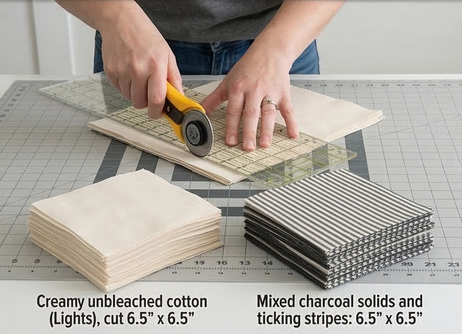 Modern Farmhouse Nine Patch Couch Covers for Everyday Elegance