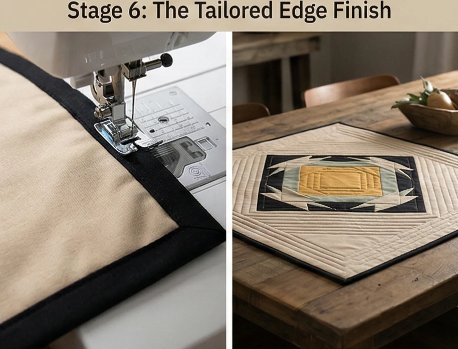 Modern Geometric Navajo Quilt Table Toppers for Centerpieces