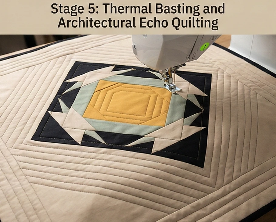 Modern Geometric Navajo Quilt Table Toppers for Centerpieces