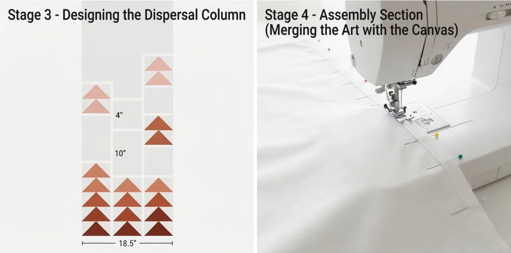 Negative Space Contemporary Quilt Designs for Airy, Elegant Bedrooms