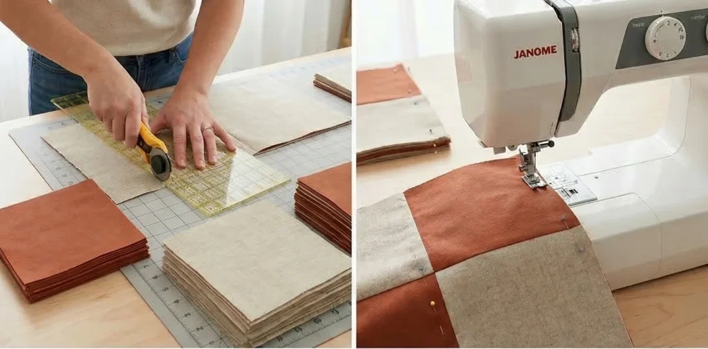 Oversized Contemporary Quilted Floor Pillows for Casual Lounge Seating