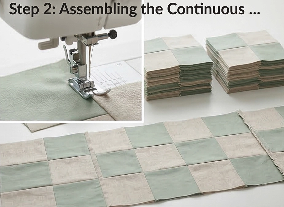 Reversible Nine Patch Quilted Laundry Baskets for Bedroom Organization