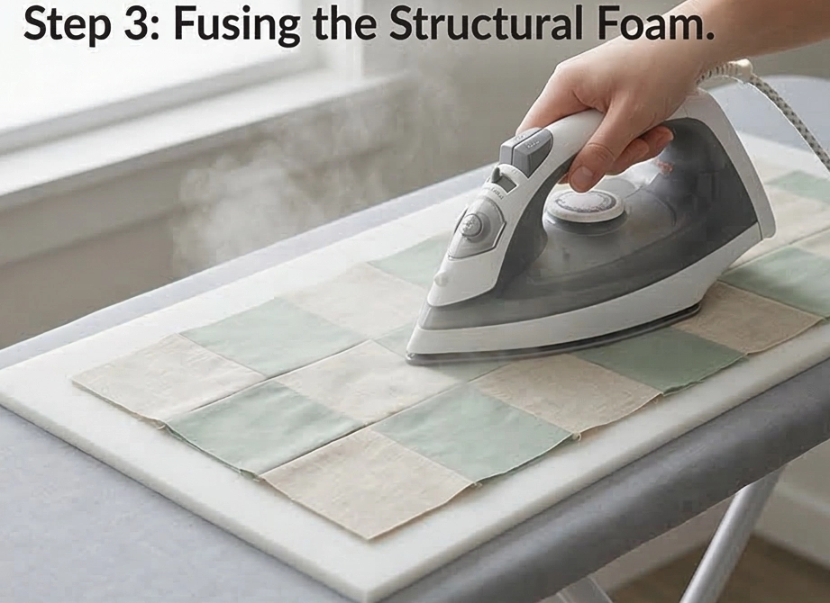 Reversible Nine Patch Quilted Laundry Baskets for Bedroom Organization