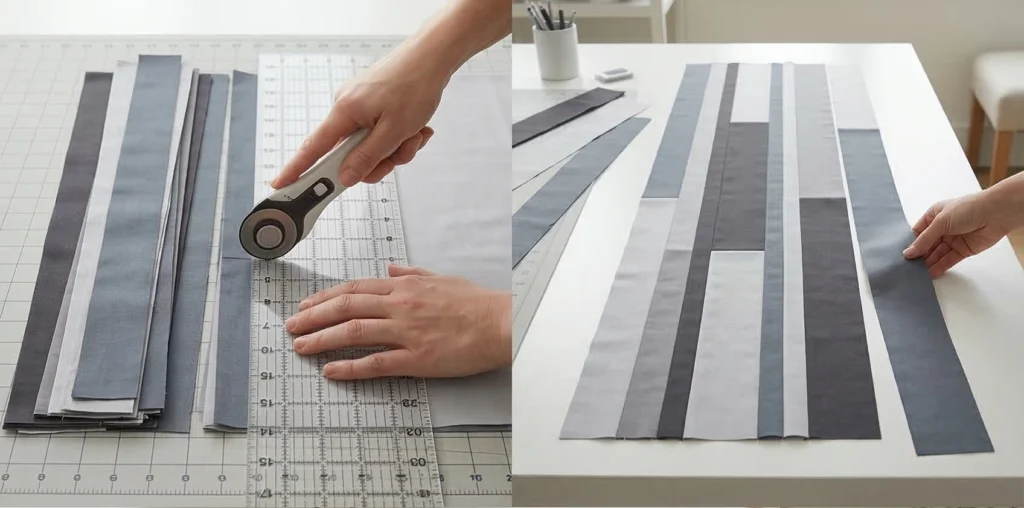 Sleek Monochromatic Contemporary Quilted Bed Runners for Layered Elegance