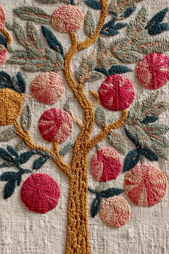 Soft Pastel Cross-Stitch Nakshi Kantha Quilts Celebrating Agricultural Heritage