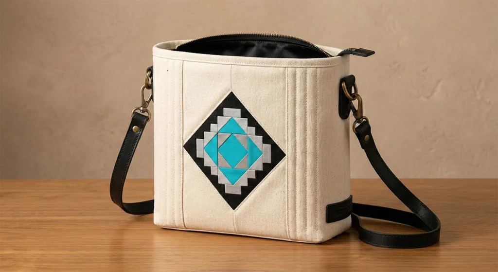 Sophisticated Desert Motif Navajo Quilt Handbags for Daily Use